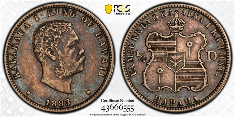 Cert 43666555 - Coin Image