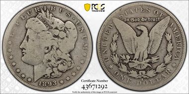 1893-S $1 G4