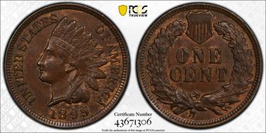 1899 1C AU58BN