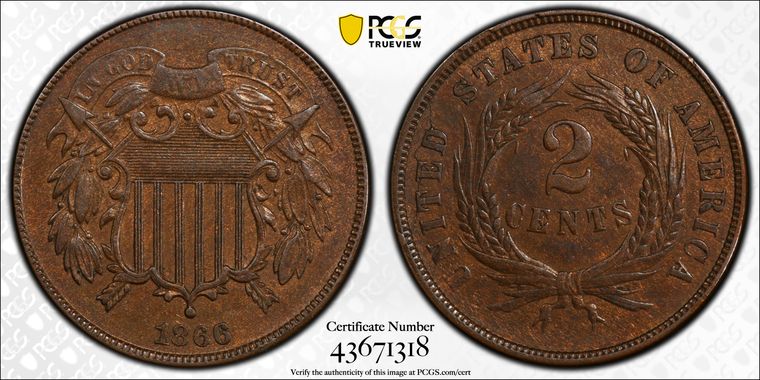 Cert 43671318 - Coin Image