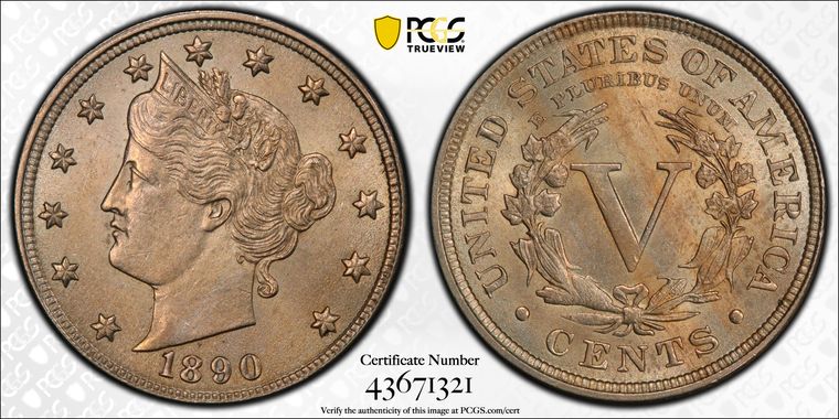 Cert 43671321 - Coin Image