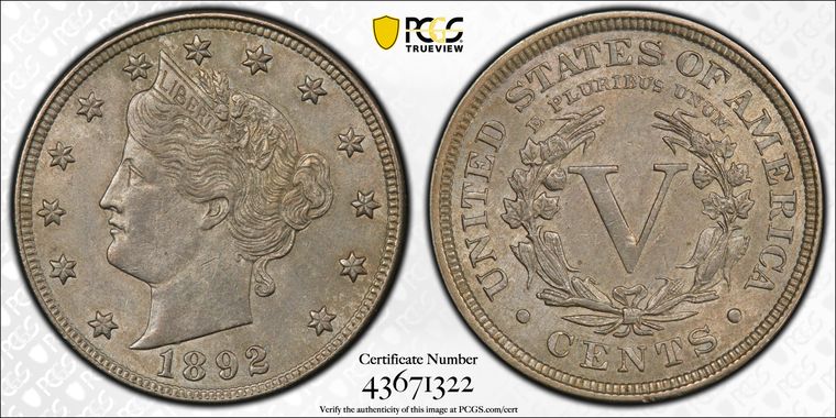 Cert 43671322 - Coin Image