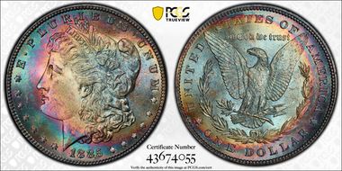 1885 $1 MS65
