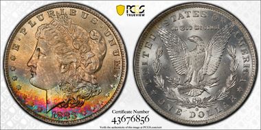 1883-O $1 MS64