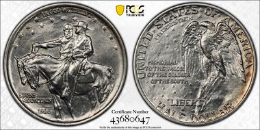 1925 50C Stone Mountain N1