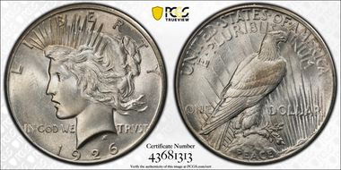 1926 $1 MS65