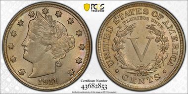 1911 5C AU58