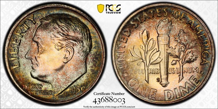 Cert 43688003 - Coin Image