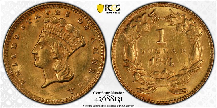 Cert 43688131 - Coin Image