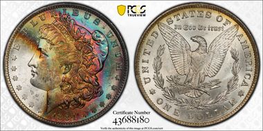 1884-O $1 MS63