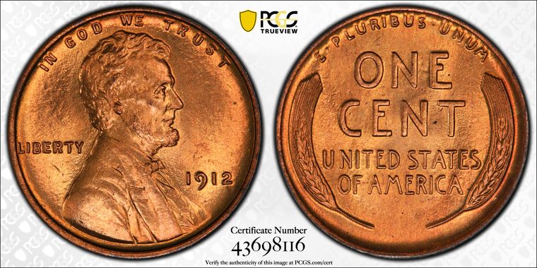 Cert 43698116 - Coin Image