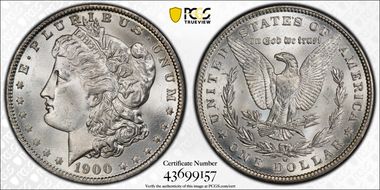 1900-O $1 MS66