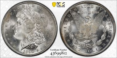 1890-S $1 MS65+