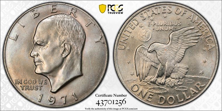 Cert 43701256 - Coin Image