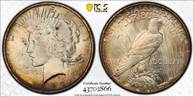 1922 $1 MS63