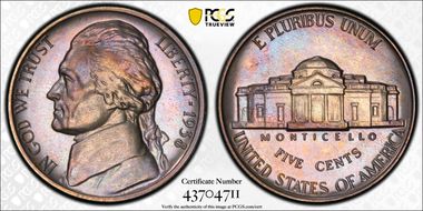 1938 5C Re-Engraved Obv Design FS-402 PR66