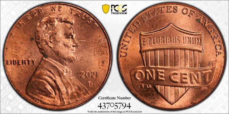 Cert 43705794 - Coin Image