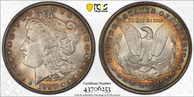1898 $1 MS65