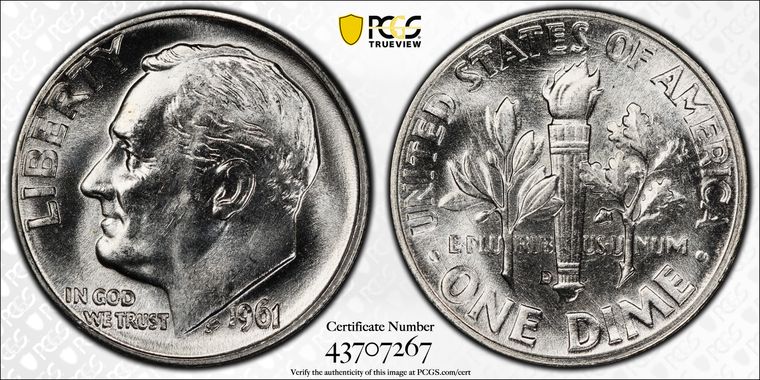 Cert 43707267 - Coin Image