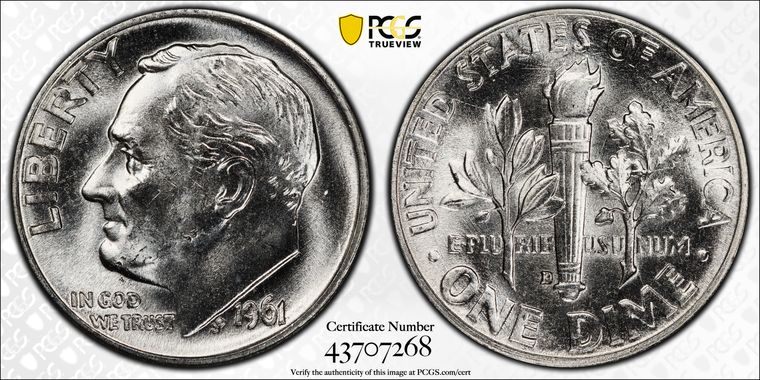 Cert 43707268 - Coin Image