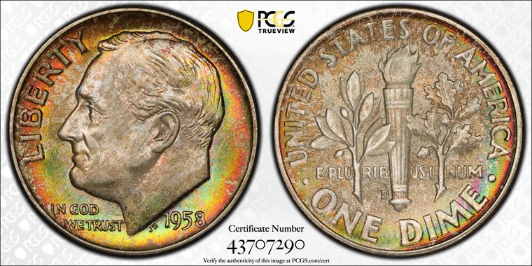 Cert 43707290 - Coin Image