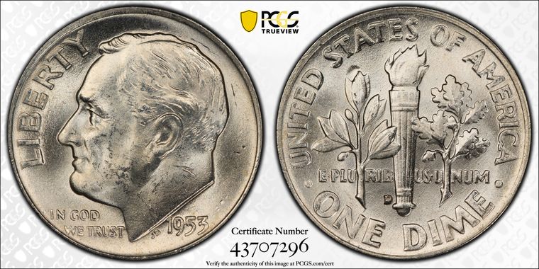 Cert 43707296 - Coin Image