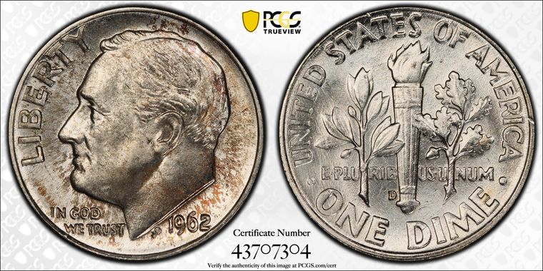 Cert 43707304 - Coin Image