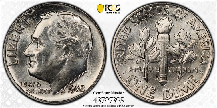 Cert 43707305 - Coin Image