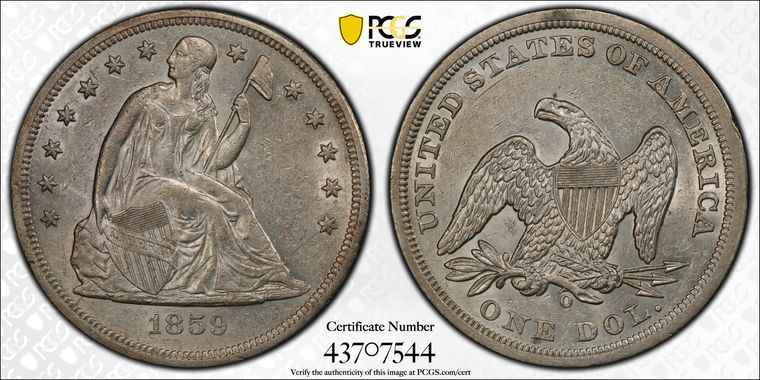 Cert 43707544 - Coin Image