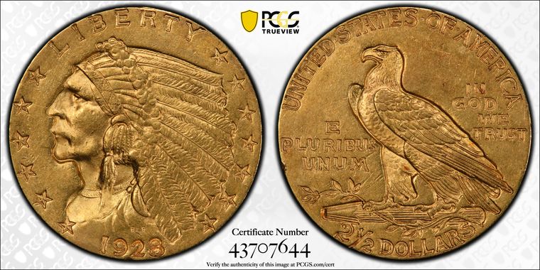 Cert 43707644 - Coin Image