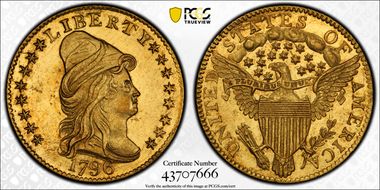 1796 $2.50 Stars MS65
