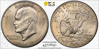 1971 $1 MS64