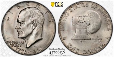 1976-D $1 Type 1 MS65