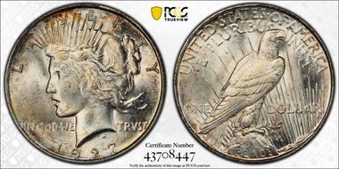 1927-D $1 MS64