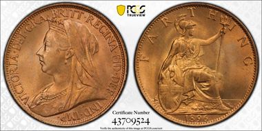 1896 1/4D S-3963 MS65+ RD