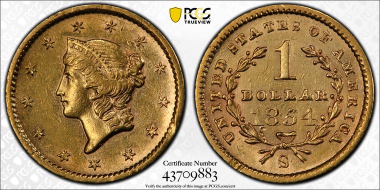 Cert 43709883 - Coin Image