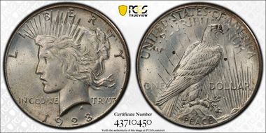 1928 $1 MS63