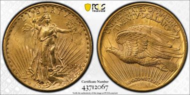 1924 $20 MS63