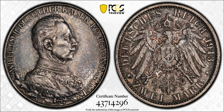 Cert 43714296 - Coin Image