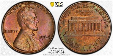 1964 1C MS65BN