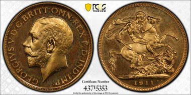 1911 Sov S-3996 PR65CAM