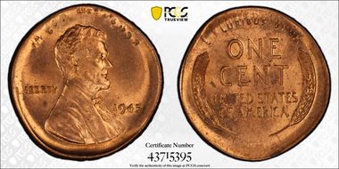 1945 1C MS63RD