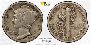 1916 10C Mercury VF20