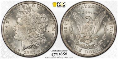 1887-S $1 MS63