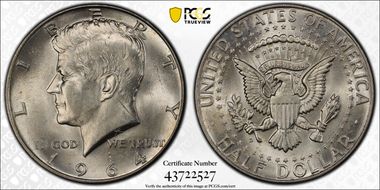 1964-D/D 50C RPM, FS-503 MS64