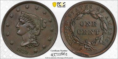 1839 1C Type of 1840, N-8 XF40BN