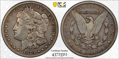 1879-CC $1 Capped Die F15