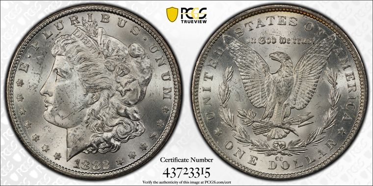 Cert 43723315 - Coin Image