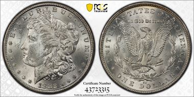 1882-CC $1 MS63