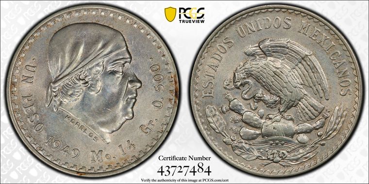 Cert 43727484 - Coin Image